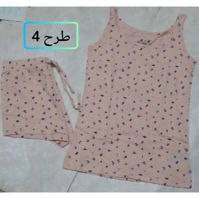 ست تاپ شورتک زنانه برند H&M 