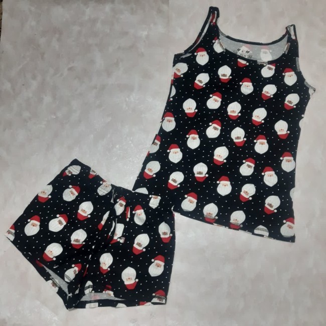 ست تاپ شورتک زنانه برند H&M 