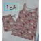 ست تاپ شورتک زنانه برند H&M 
