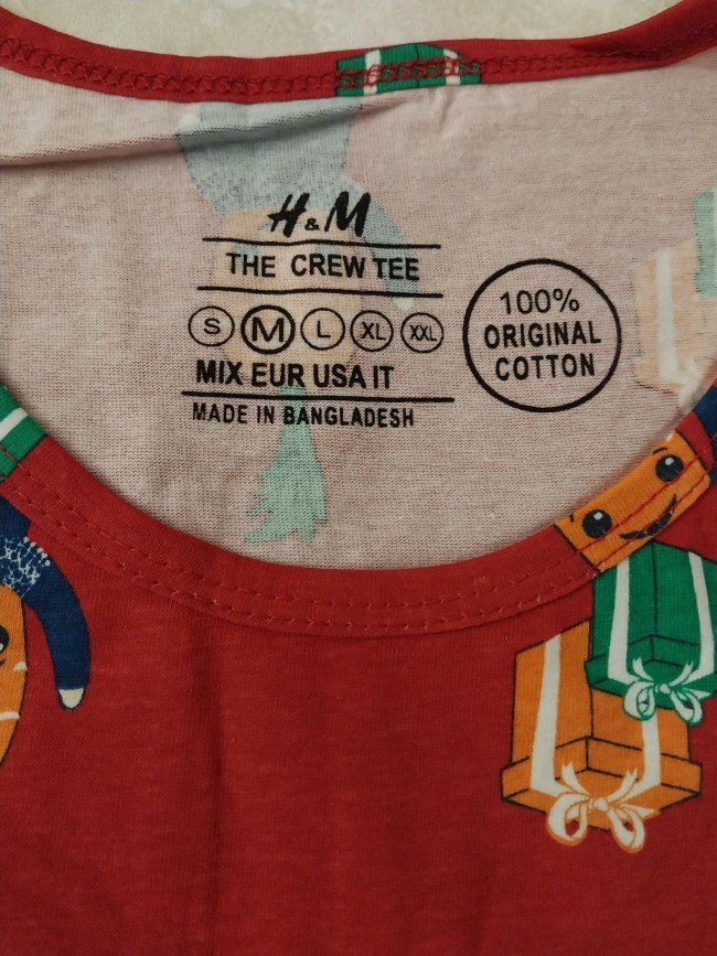 تاپ زنانه برند h&m 