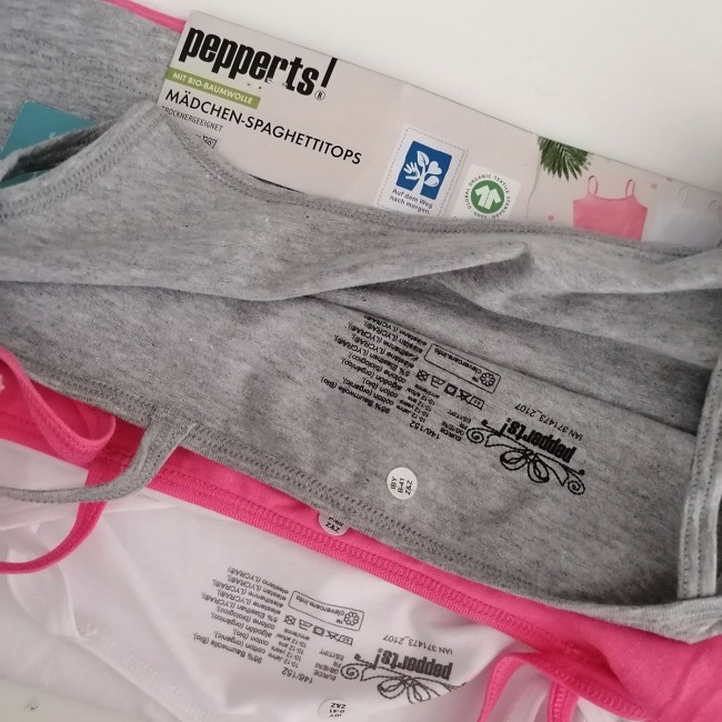 رکابی دخترانه برند پیپرتس 