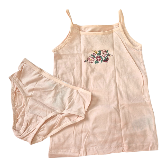 ست تاپ و شورت دخترانه برند اروپایی 