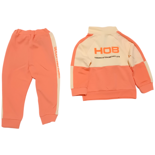 ست بلوز و شلوار کودک وارداتی طرح HOB 