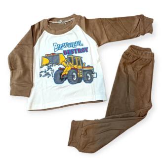 ست بلوز و شلوار کودک وارداتی طرح لودر 