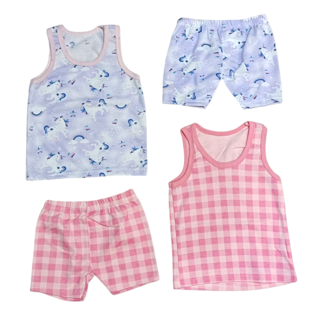 ست رکابی و شورت نوزادی وارداتی 