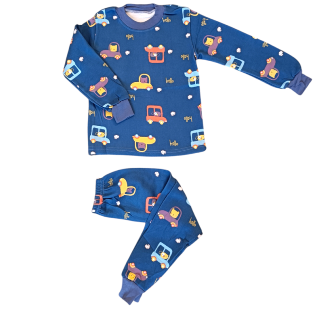 ست بلوز و شلوار گرم وارداتی طرح خرسی 