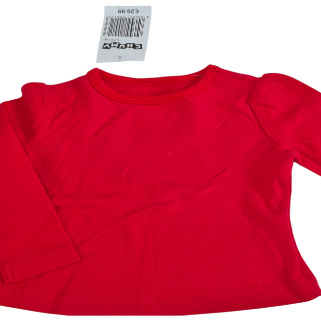 پک ۲ عددی بلوز استین بلند نوزادی وارداتی 