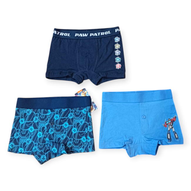 پک ۲ عددی شورت پادار پسرانه برند اروپایی 