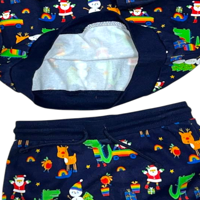 ست بلوز و شلوار نوزادی برند اروپایی 