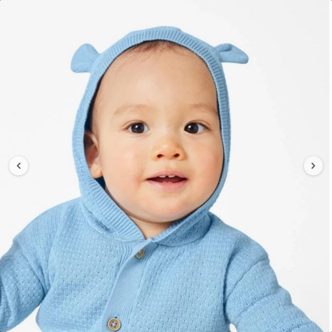 سویشرت بافت نوزادی پسرانه برند لوپیلو 