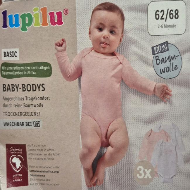 بادی استین بلند نوزادی برند لوپیلو 