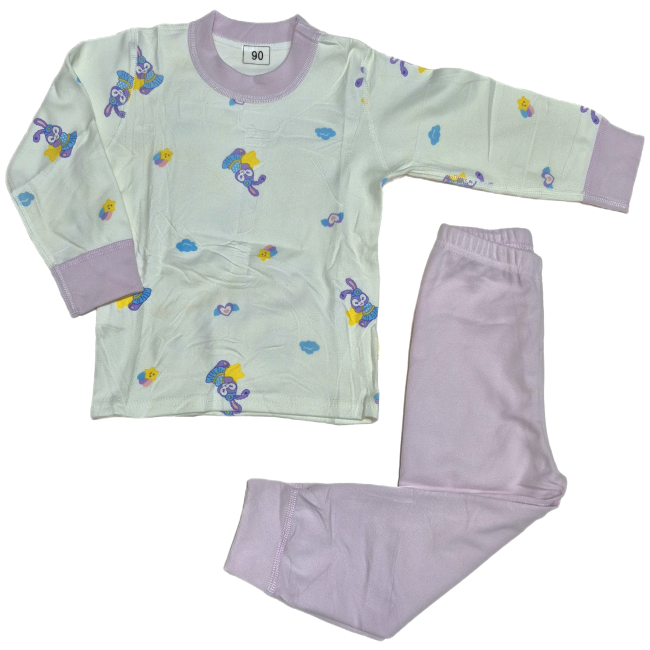 ست بلوز و شلوار دخترانه طرح خرگوش 