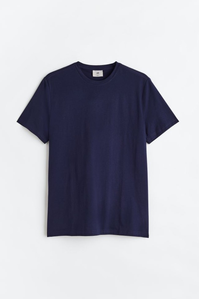 3 مدل تیشرت یقه گرد برند H&M سوئد 