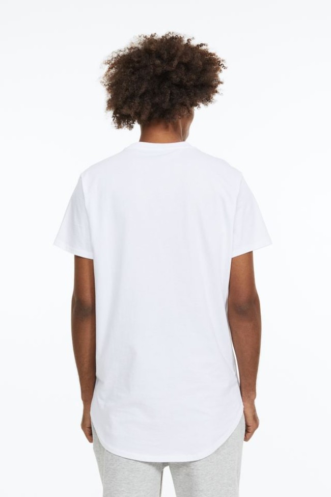 4 مدل تیشرت (اوورسایز ، لانگ ، یقه هفت) برند H&M سوئد 