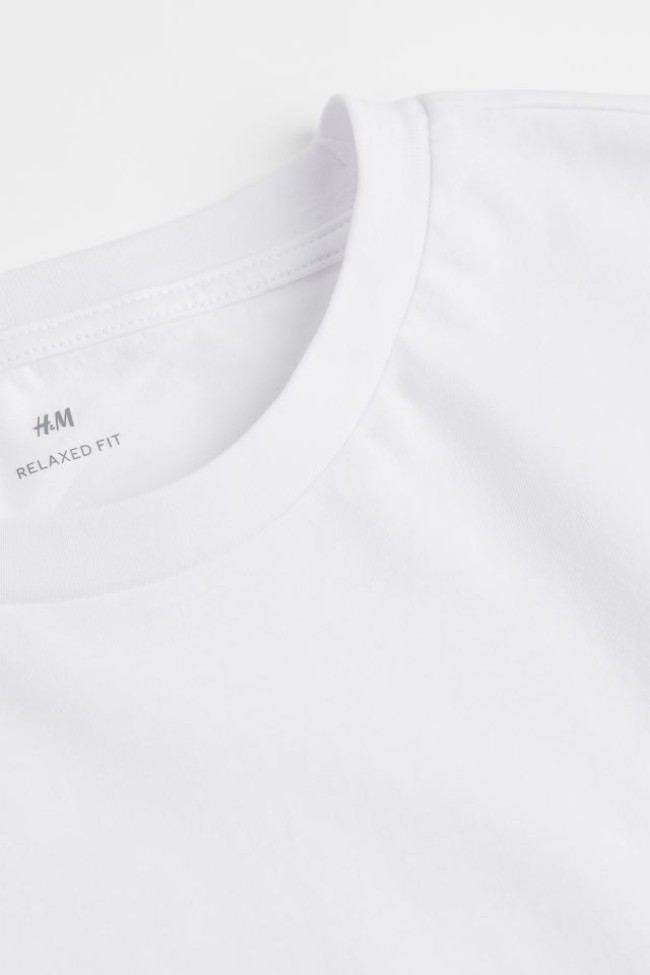 4 مدل تیشرت (اوورسایز ، لانگ ، یقه هفت) برند H&M سوئد 