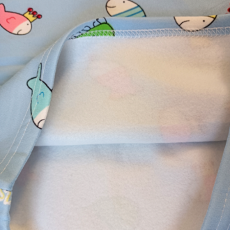  ست بلوز و شلوار گرم وارداتی طرح ماهی  